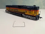 Tyco Ho Scale Alco 630 Diesel Locomotive Chessie System C&o #1102 Tested Dc. Fixed Price $30.68.