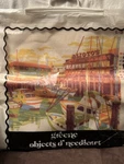Vintage Greene Object D' Needlepoint Kit Fisherman Wharf. Fixed Price $34.99.