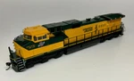 Kato #37-1310 Ho Scale Cnw C44-9W Locomotive Road #8659. Fixed Price $79.95.