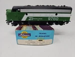 Ho Scale Athearn 3011 Burlington Northern 9760 F7A Dummy Diesel Locomotive. Fixed Price $24.99.