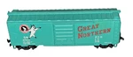 Ahm Great Northern Sliding Door Box Car Gn 27024 - Ho Scale. Fixed Price $7.95.