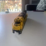 Ho Scale Santa Fe Diesel Locomotive #3500 Blue & Yellow Warbonnet Emd SD40. Fixed Price $75.00.
