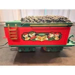 New Bright 1995 The Bear Family Holiday Coal Tender Train Car Red Green Vintage. Fixed Price $15.00.