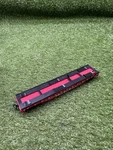 Ahm: Scale Atsf #90850 Super Shock Control Red Flat Car Vintage Taiwan. D5. Fixed Price $12.95.