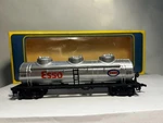Ahm Ho Gauge - Esso 3 Dome Tanker Car #5480G Nib. Fixed Price $20.00.