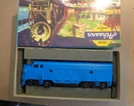 Vintage Box Athearn 3039 Ho F7A Dummy Undecorated Locomotive Engine Blue. Fixed Price $39.99.