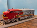 Walthers 920-40699, Santa Fe Emd F7A #42 Locomotive, Dcc/sound,. Fixed Price $198.00.