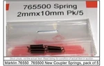 New 765500 M Rklin Ho Coupler Springs, Pack Of. Fixed Price $14.71.