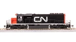 Broadway Limited 9034 Ho Canadian National Emd SD40 Black/red No-sound #5145. Fixed Price $206.69.
