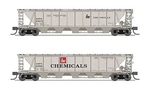 Broadway H32 Covered Hopper Fmc Chemicals Variety Pack - Scale Model Train. Fixed Price $47.58.