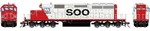 Athearn Ho Emd SD40-2 Soo Line #6613 Dc Led ATH1233. Fixed Price $195.98.