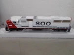 Athearn # 79861 Soo Line SD-60 Locomotive 6014 Dcc Plug Ho Scale. Fixed Price $120.00.