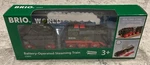 Brio World Battery-operated Steam Train Engine And Car Set #33884 New Box. Fixed Price $39.99.