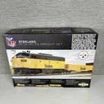 Mth Pittsburgh Steelers F3 Freight Train Set 81-4007-1 Ho Gauge Electric. Fixed Price $229.97.