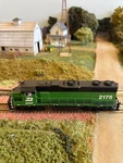 Ho Atlas Classic 8954 GP38 Burlington Northern #2175. Dc/dcc Decoder. Tro. Iob.. Fixed Price $109.00.
