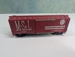 Mantua Ho Scale 40' Box Car Minneapolis And St. Louis Mstl #54657 Read. Fixed Price $9.44.