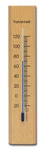 Analog Wall Thermometer Fahrenheit Scale Beech Wood Natural Finish 7.8 Inch Tall. Fixed Price $11.00.