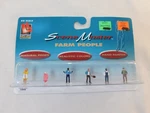 Life-like Trains Scene Master 1608 Ho Scale Hand Painted Figures, Farm People. Fixed Price $8.30.