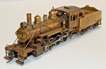 Pfm/united Ho Brass Ma & Pa 2-8-0 Steam Locomotive Rtr Pre-owned. Fixed Price $233.99.