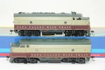 Athearn Ho Scale Napa Valley Wine Train Emd F7 Ab Diesel Locomotive Set. Fixed Price $138.00.