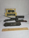Lot Ahm Model Power Ho Us Army 89001 Diesel Loco Rail Canon Tank Boxcar Caboose. Fixed Price $54.95.