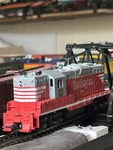 Athearn Ho GP9 Diesel Locomotive Burlington Route #244 + Ahm Bn Caboose. Fixed Price $84.00.
