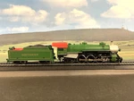 Model Power Ho Train 6648 Steam Locomotive Southern #1402. Fixed Price $129.99.