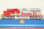 Athearn Ho Scale Atsf Santa Fe Emd GP60M Diesel Locomotive #152 Dcc Ready. Fixed Price $138.00.
