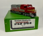 Overland Omi Custom Painted Brass Ho Scale Santa Fe GP60M Locomotive Road #110. Fixed Price $299.95.