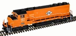 10004391 Ho Gmd GP40-2W Standard Dc Great Western (omniyrax). Fixed Price $189.95.