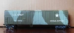 Bachmann 50' Camouflage Medical Boxcar Army Ez Mate Rd# Usa 708224 - Ho. Fixed Price $39.00.