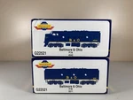 Ho Athearn Genesis Dcc Ready Baltimore & Ohio Freight F7AB Engine Set. Fixed Price $325.00.