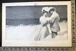 1900 Romance Lost Love Christmas Charles Dana Gibson Insert Artist Print FC3416. Fixed Price $48.95.