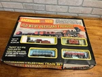 Bachmann Ho Scale Old West Overland Freight Electric Train Set, #1862 Nib. Fixed Price $125.00.