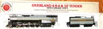 Ho Bachmann 41-535-01 Overland 4-8-4 & 52' Tender Union Pacific Up #809 W/ Smoke. Fixed Price $169.99.