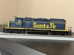 Athearn Rtr 89852 Santa Fe SD40 #5010 PRE-1972 "pinstripe" Dc Ho Scale. Fixed Price $124.99.