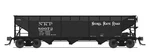 Broadway Limited Aar 70-TON 3-BAY Hopper Nickel Plate Nkp #80767 7383. Fixed Price $34.99.