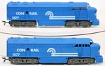 Ahm Tempo Conrail 1577 Diesel Locomotive Set Ho Powered & Dummy Lighted 1:87. Fixed Price $59.99.