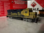 Ho Scale Athearn Bnsf GP40X (doesn Run). Fixed Price $54.55.