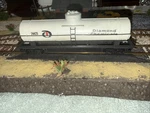 Tyco/mantua Ho Scale 40' Diamond Chemicals Gatx 74425 Tank Car. Fixed Price $6.00.