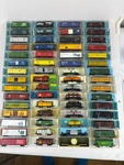 Selection Of N-scale Cars, Are In Good Shape, Plastic Boxes Scratched. Fixed Price $8.99.