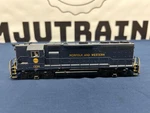 Atlas Norfolk & Western (blue) #1334 GP40 High Hood Diesel Engine Dc Box. Fixed Price $139.99.