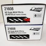 Rapido 21608 Ho Canadian National Mlw FPA-2U FPB-2U 6759/6859 Dcc Esu Lok Sound. Fixed Price $549.99.