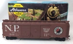 Athearn - 50' Double Door Box Car "northern Pacific Np" Ho. Fixed Price $12.95.
