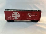 Athearn 1221 Scale 40' Box Car Kit, Santa Fe Shock Control #16987. Fixed Price $13.72.