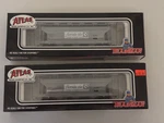 Atlas #994 3560 Covered Hopper Florida Tile Acfx 63668 & 63669 Set Of 2. Fixed Price $45.00.