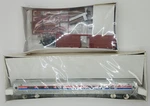 Walthers Ho Amfleet Food Service Phase Ii #932-6011 + Up 40 Stock Car 932-2762. Fixed Price $74.99.