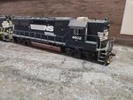 Ho 1:86 Custom Athearn Norfolk Southern 49 GP50 Weatherd Sound Dummy Locos. Fixed Price $375.00.