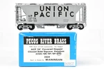 Pecos River Brass Up Union Pacific Acf 34' Covered Hopper Custom Painted. Fixed Price $149.99.