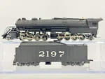 Ho Ahm Rivarossi Santa Fe 2-8-8-2 Usra Mallet Steam Locomotive Atsf #2197. Fixed Price $125.00.